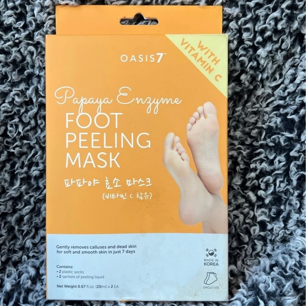Papaya Enzyme Foot Peel Mask